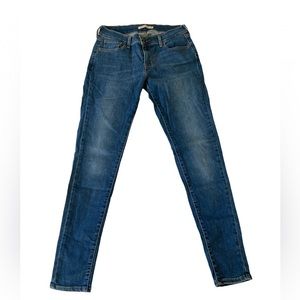 ⭐️2/20$ - LEVIS 710 Blue Super Skinny Demin Jeans